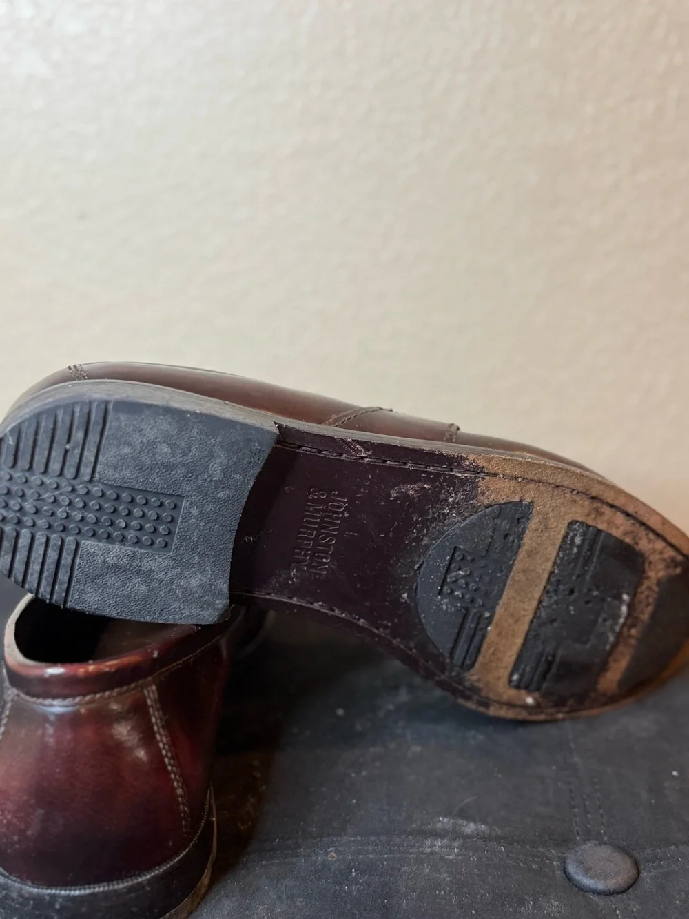 Johnston & Murphy Men's Tassel Kiltie Loafers in Dark Brown
